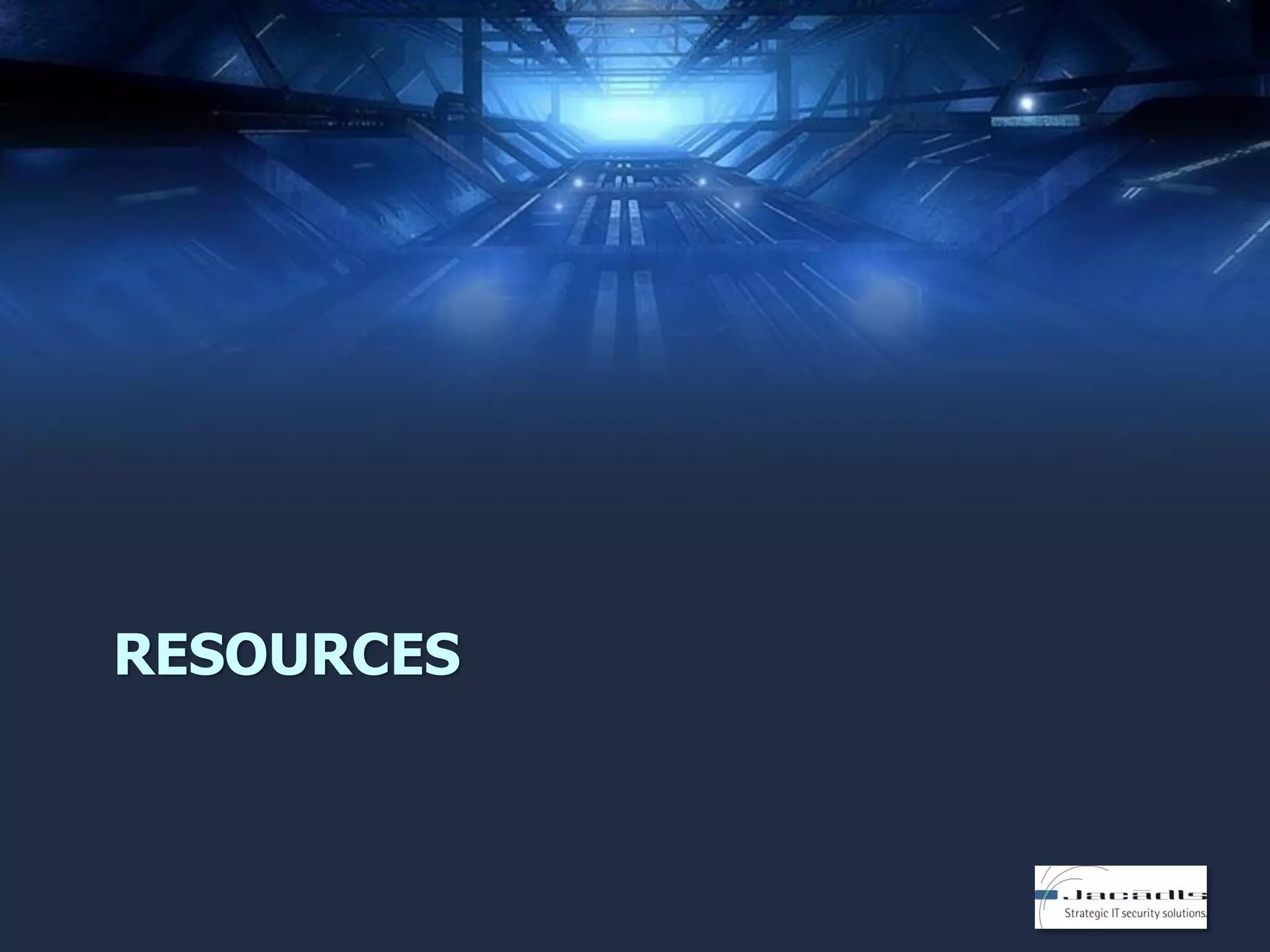 RESOURCES

 