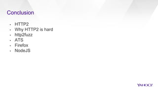 Attacking http2 implementations (1) | PDF