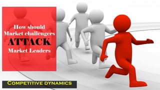 Competitive dynamics
How should
Market challengers
ATTACK
Market Leaders
 