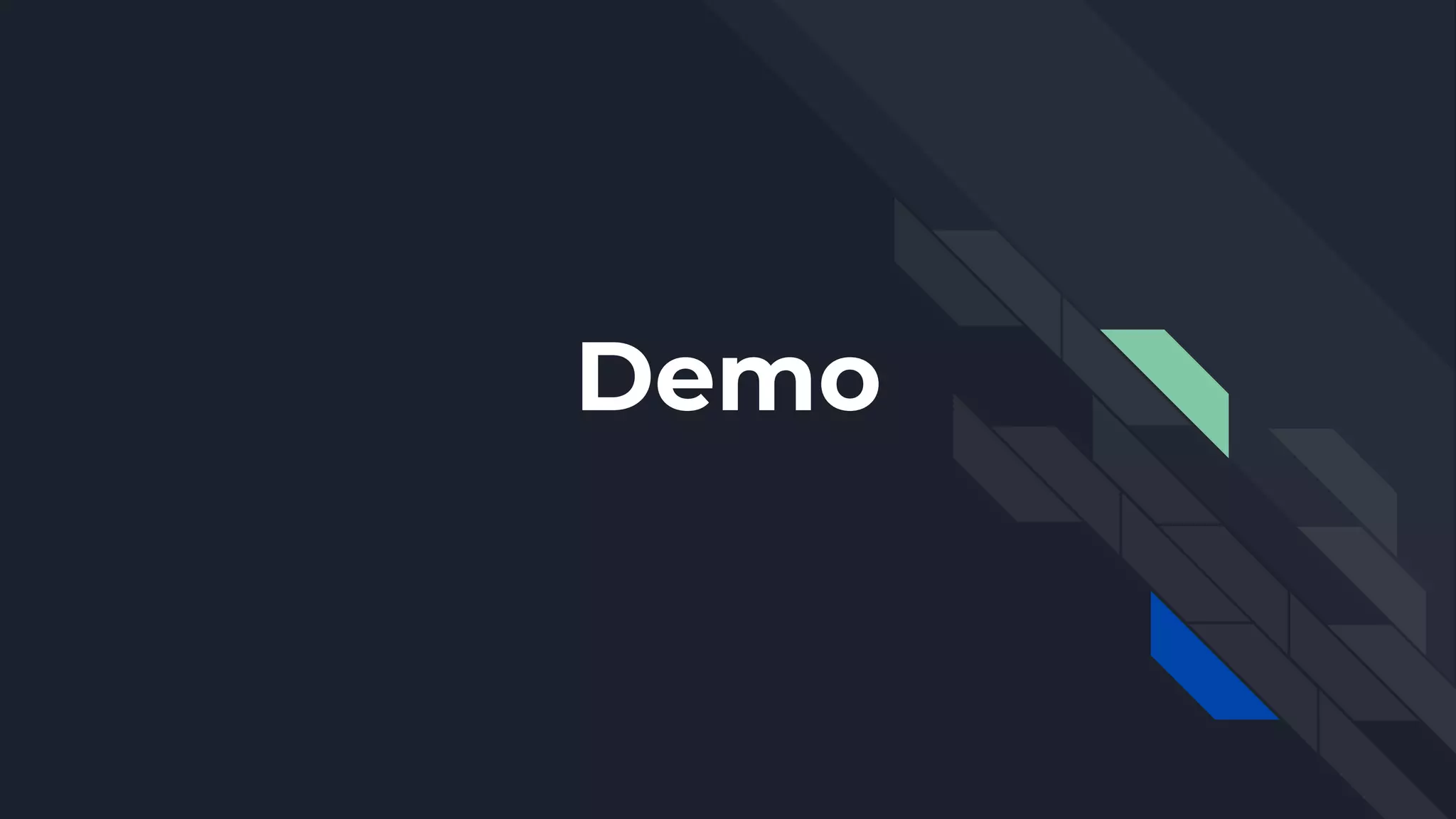 Demo
 
