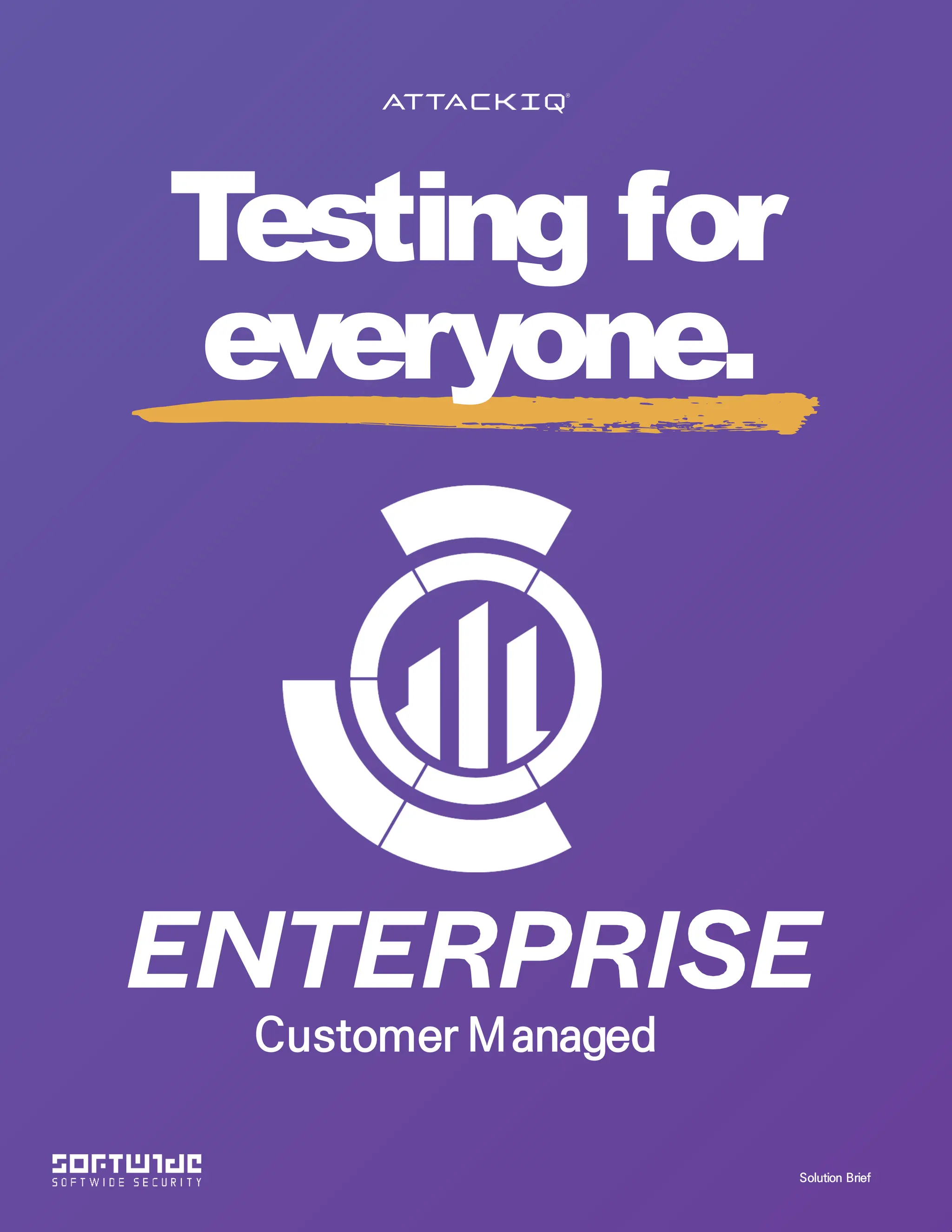 AttackIQ Enterprise Customer Managed BAS(Breach and Attack Simulation
