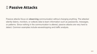 Attacks in Modern Cryptography Group 10 Examples and Exercises.pptx
