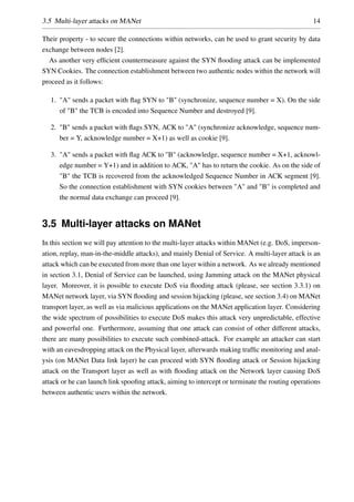 3.5 Multi-layer attacks on MANet                                                                 14

Their property - to s...