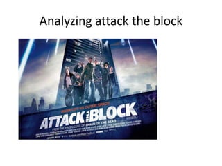 Analyzing attack the block
 