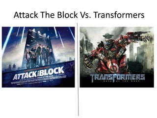 Attack The Block Vs. Transformers
 