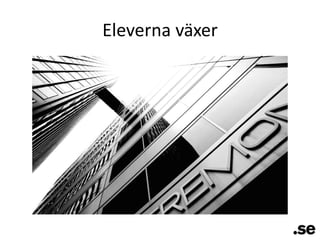 Eleverna växer