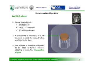Finite Element Reconstruction for Microwave Imaging of the Breast | PDF