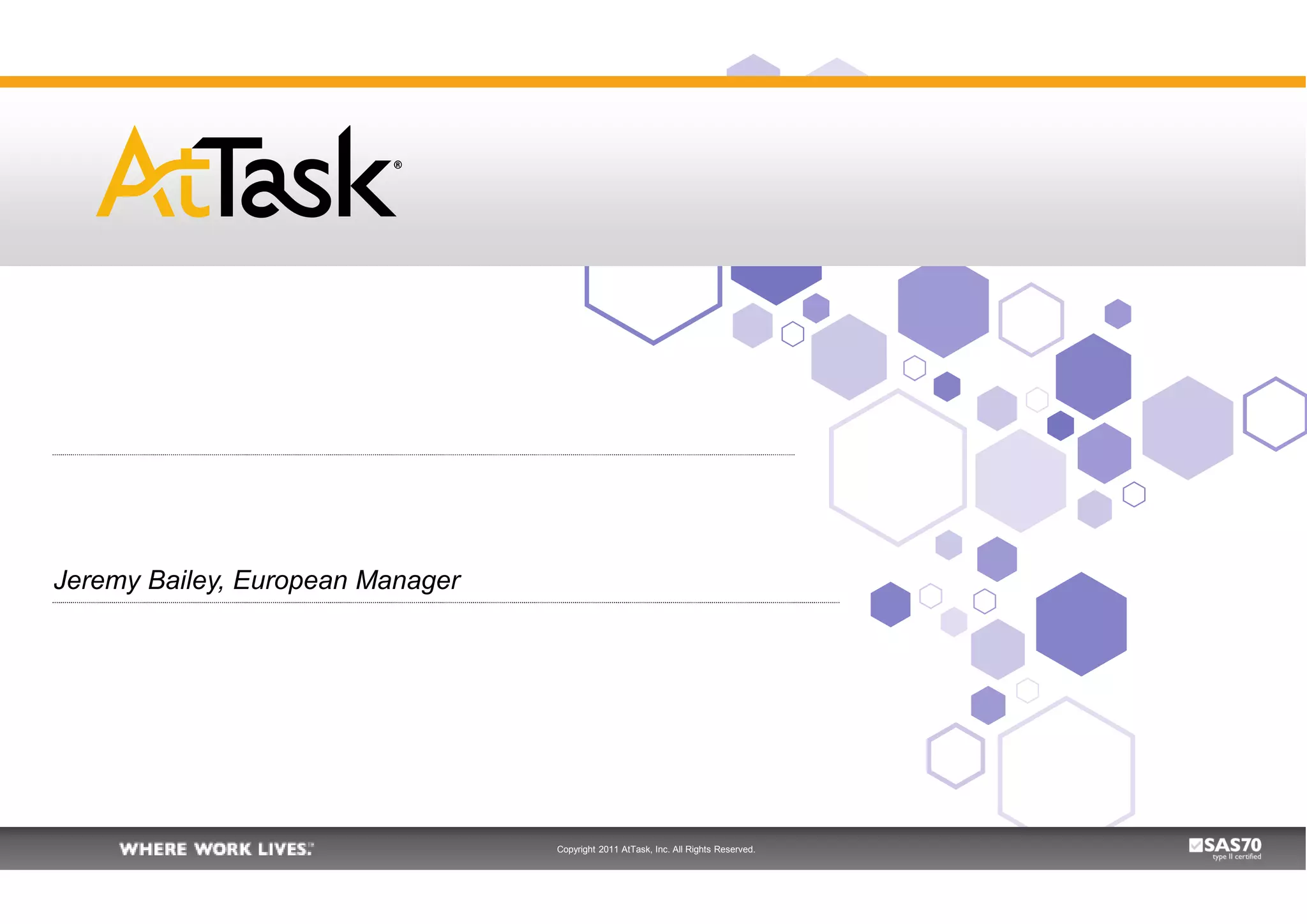 Attask at Projektverktygsdagen | PDF | Social Networking | Internet