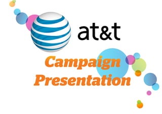 Campaign
Presentation
 