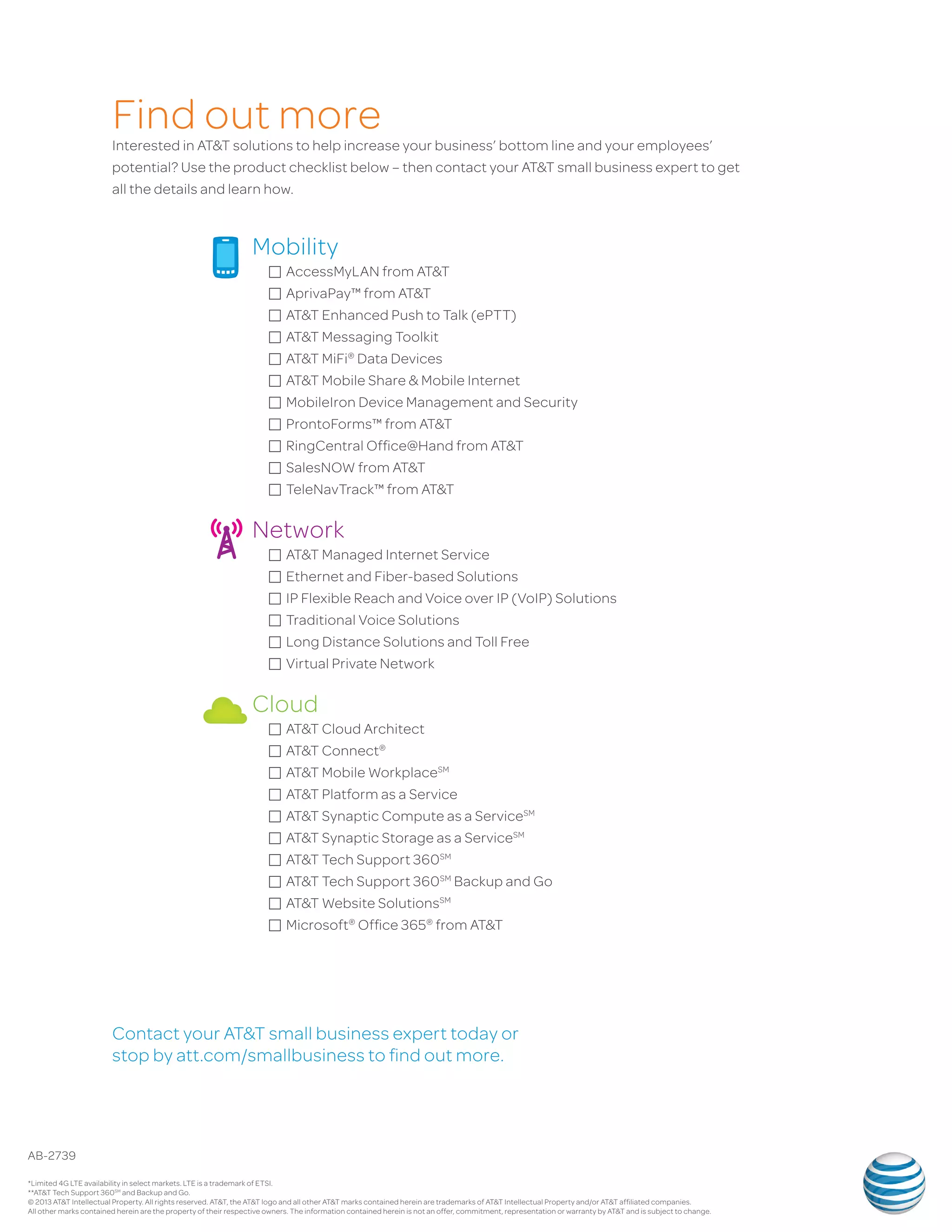 AT&T Business Portfolio | PDF | Business | Business and Finance