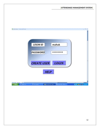 Attendance Management System is a software developed for daily student ...