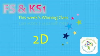 This week’s Winning Class
2D
 
