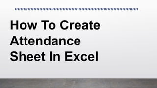 ATTENDANCE SLIDExxxxxwesqlllllleew.pptx