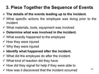 Attending Emergency/Accident and Incident Reporting (With first aid) | PDF