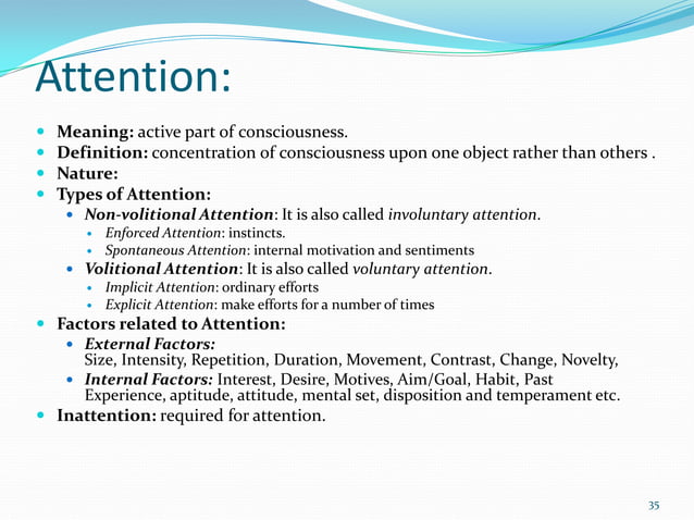 Attention Ppsx Science