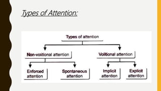 Types of Attention:
 