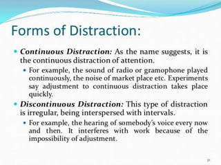 Attention by D Arnold Robinson Meston College of Education Chennai
