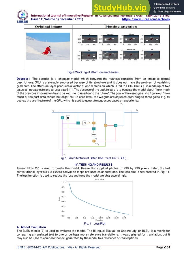 ATTENTION BASED IMAGE CAPTIONING USING DEEP LEARNING | PDF