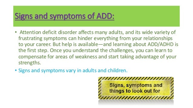 Adult Attention Deficiet Disorder 27