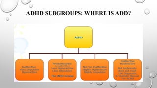 Attention deficit disorders | PPT