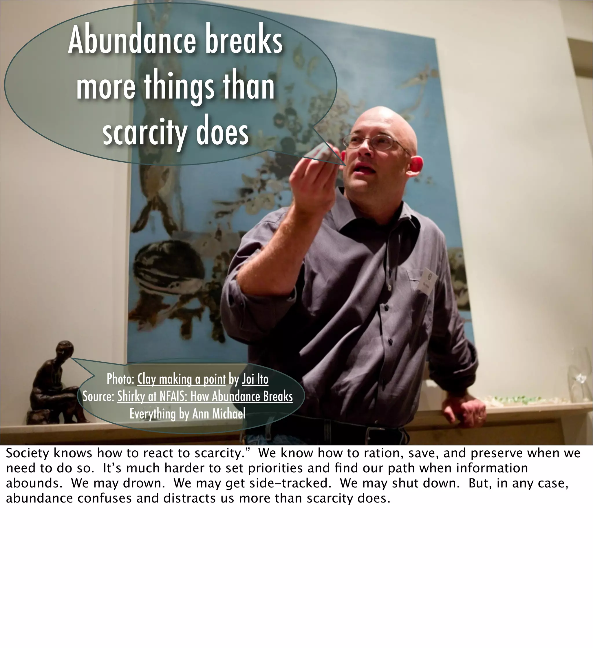 Demand Media, 7000 freelancers,
                                     4500 pieces of content a day




     Source: The Hamster Wheel, Columbia Journalism Review
Photo: Coast Guard Storm Exercises by Mike Baird, bairdphotos.com



              Demand Media, 7000 freelancers, 4500 pieces of
              content a day
 