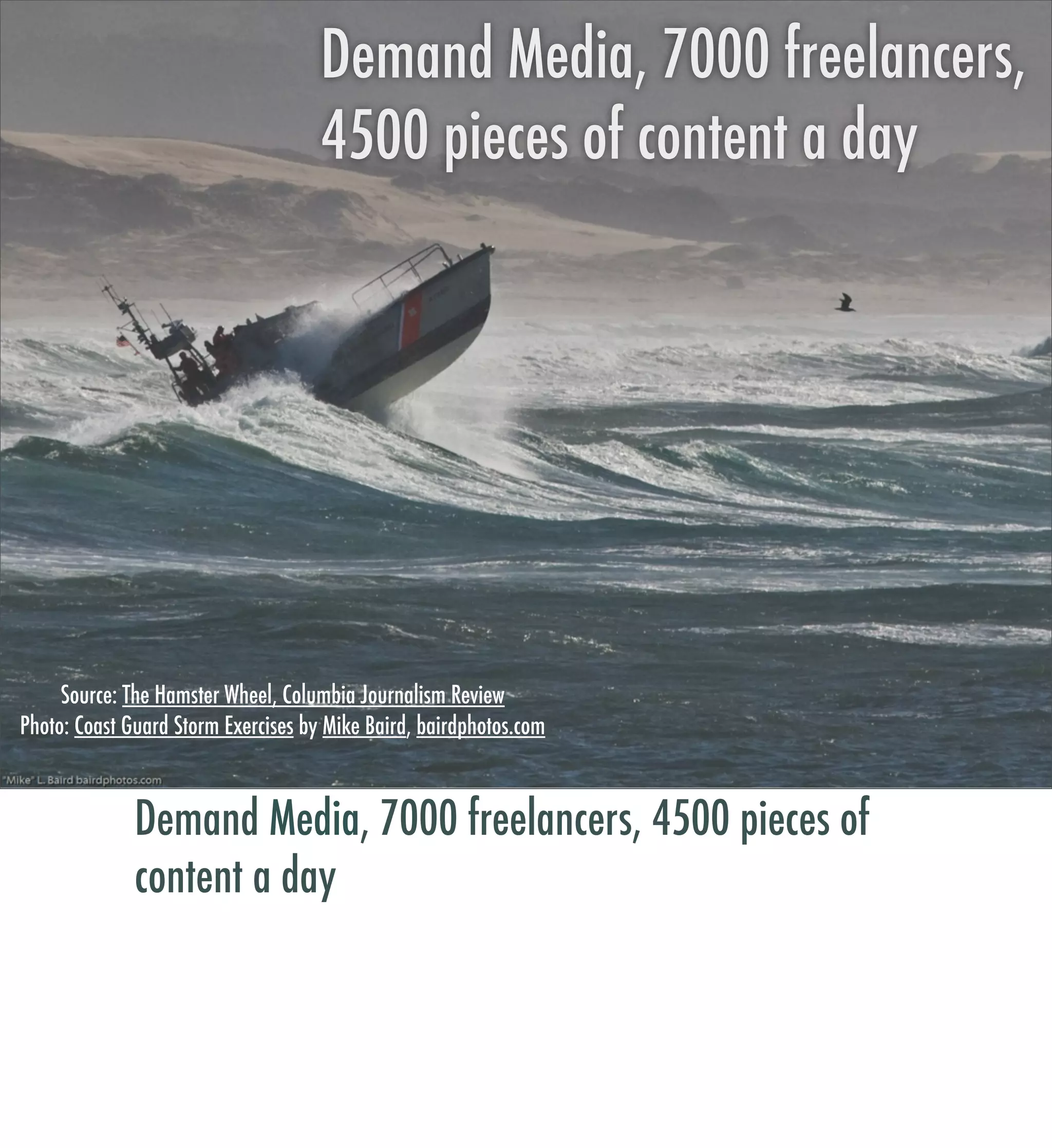 Social re-bundling of content




      Source: Building 43, Exclusive ﬁrst look: A new kind of social media news reader: FlipBoard
 