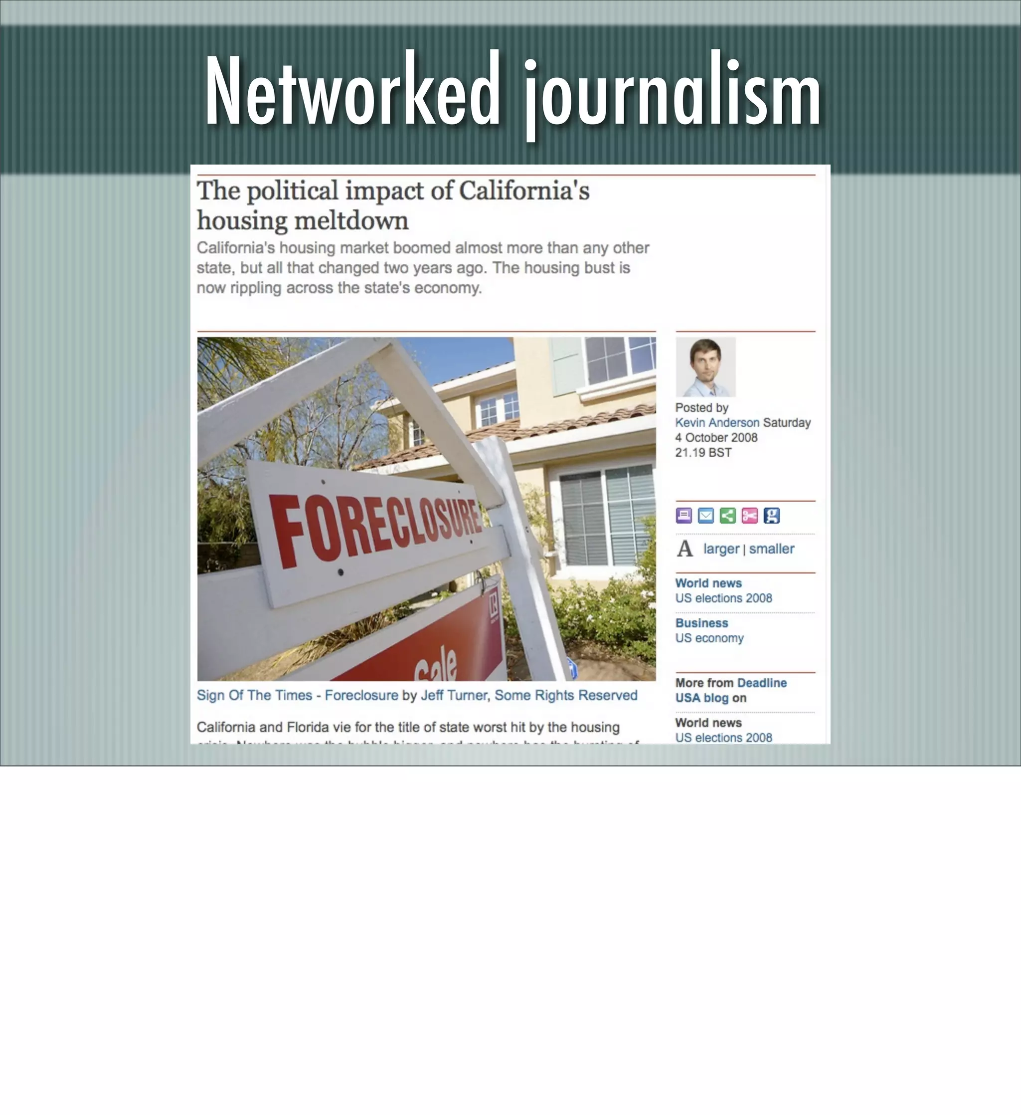 Rebuilding Journalism: Winning the battle for attention