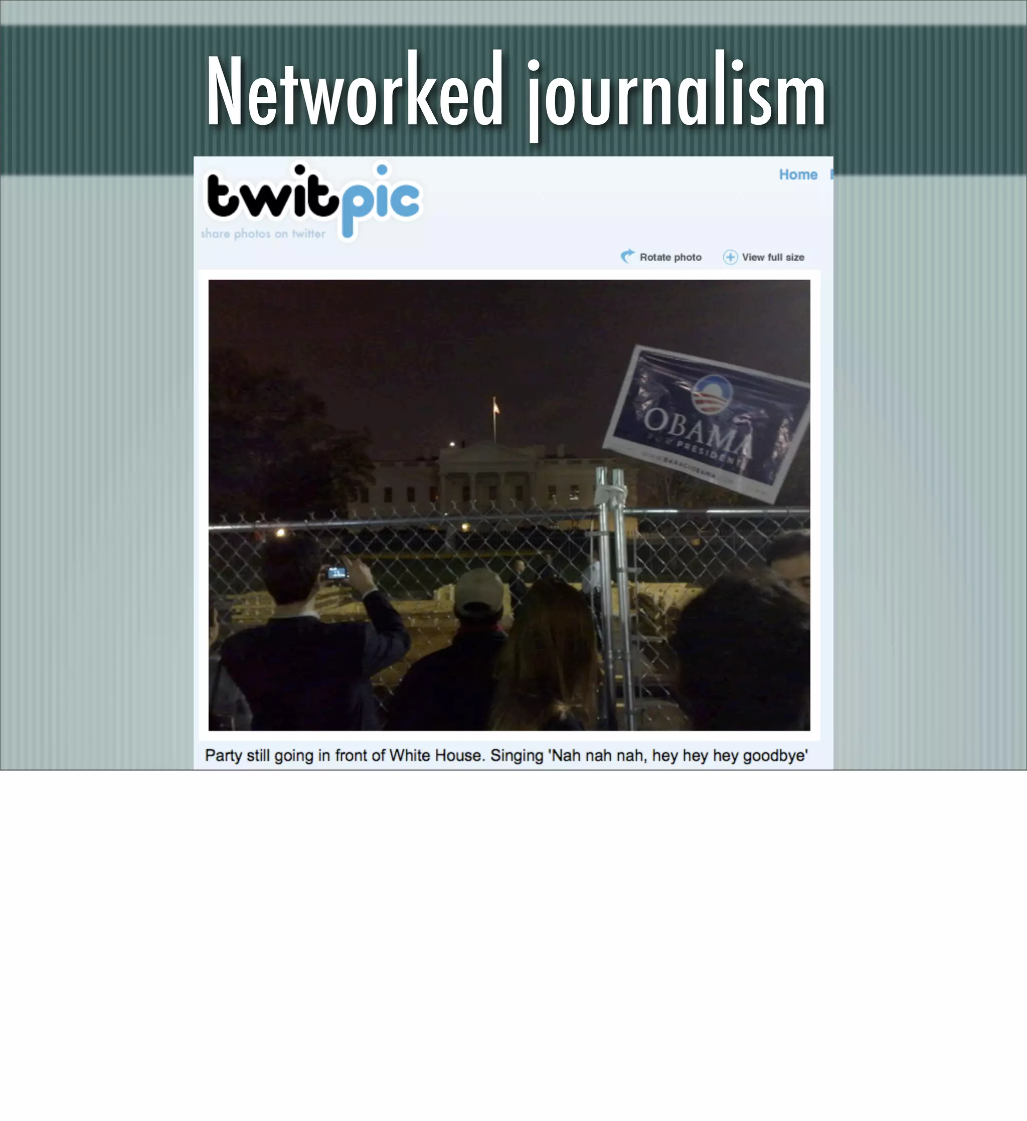 Rebuilding Journalism: Winning the battle for attention