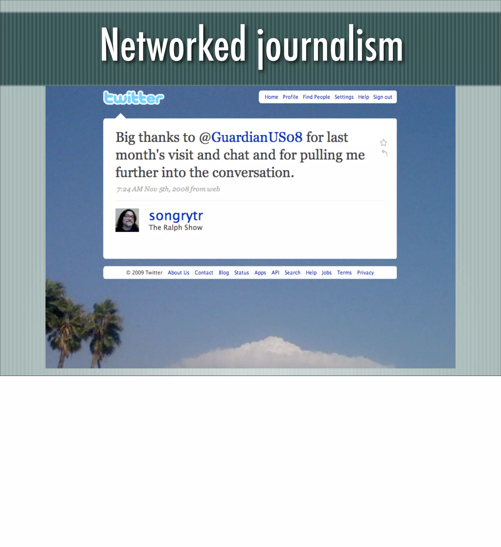 Rebuilding Journalism: Winning the battle for attention