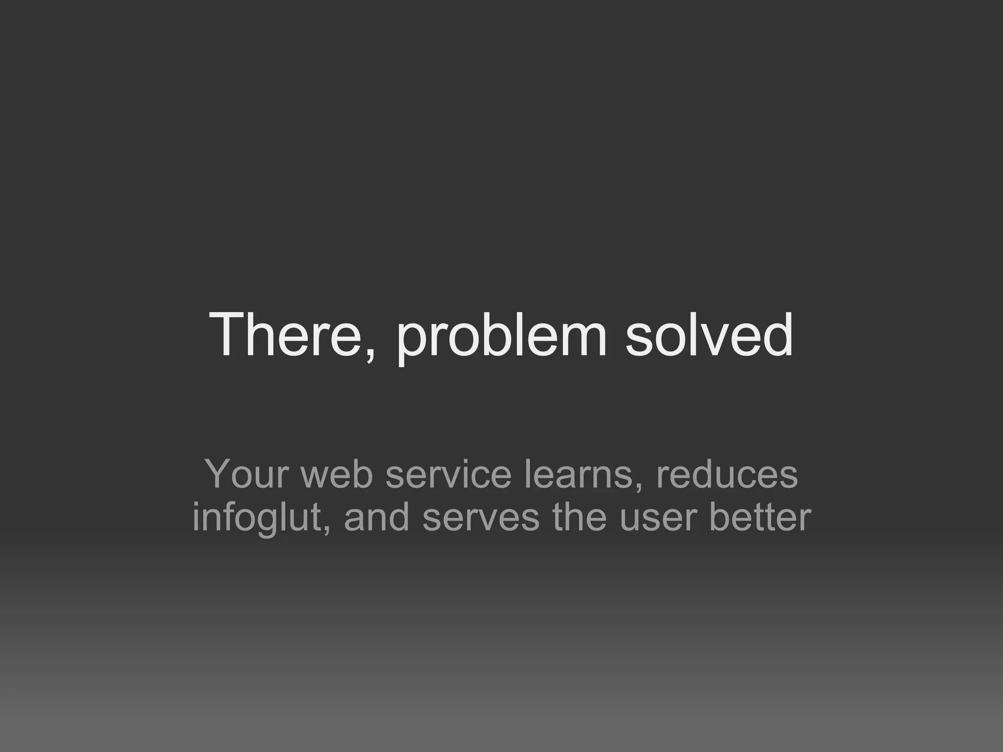 Attention Profiling for smarter web services