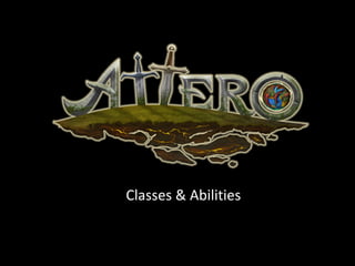 Classes & Abilities 