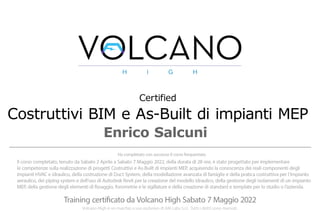 Attestato Enrico Salcuni - Costruttivi BIM & As-Built MEP 