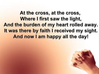 At the cross | PPT