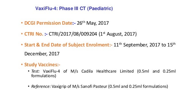 Sanofi Quadrivalent Flu Vaccine India