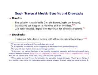 Problem-Solving using Graph Traversals: Searching, Scoring, Ranking, and Recommendation