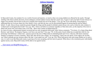 Atticus Injustice | PPT