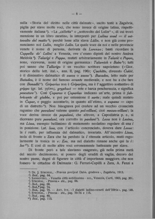 Atti e memorie della Società Dalmata di storia patria, Vol. 2 (1927)