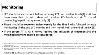 Antitubercular agents in TB patients with Chronic Liver disease (CLD ...