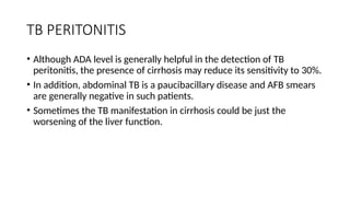 Comprehensive Overview of Tuberculosis and ATT-Induced Hepatitis in ...