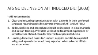 Comprehensive Overview of Tuberculosis and ATT-Induced Hepatitis in ...