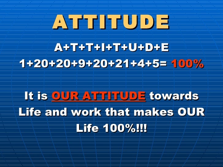 Attitude 100 attitude-100