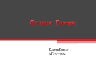 K.ArunKumar AIT-07-002 
