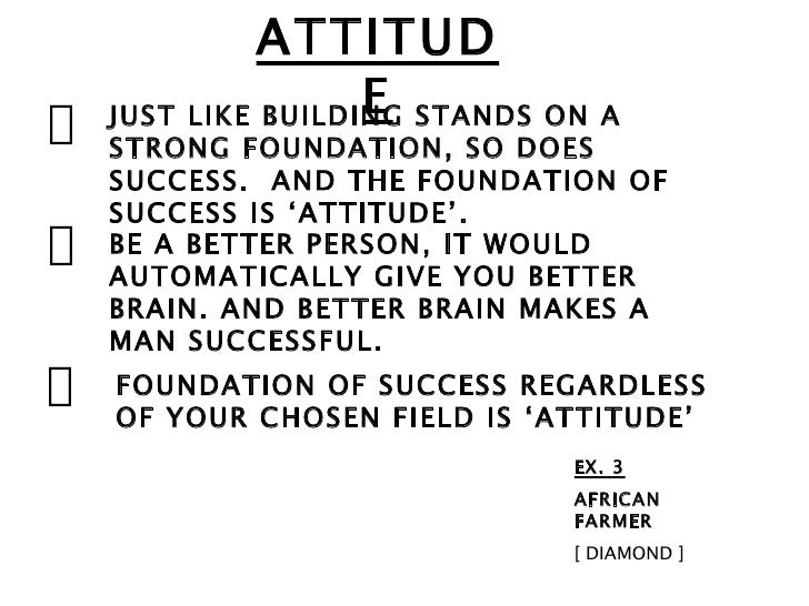 Attitude