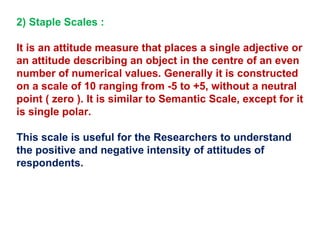 Attitude Scales | PPT