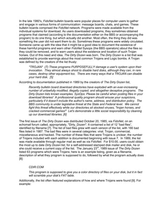 Attitude adjustment trojans and malware on the internet