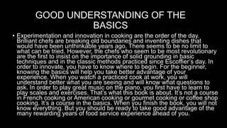 Attitude and behaviour in the kitchen | PPTX