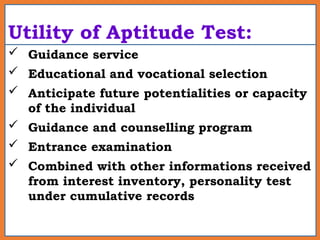 Interested Testing Program Attitude and interest test in nursing pptx | PPTX
