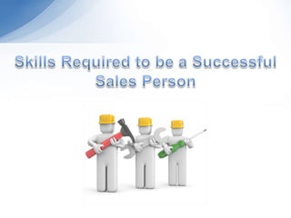 Presentation on “Attitude and Skills for Successful Salesperson ...