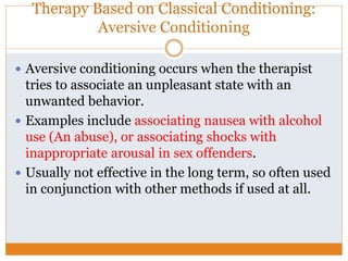 Attitude & BEHAVIOUR MODIFICATION THERAPY | PPTX