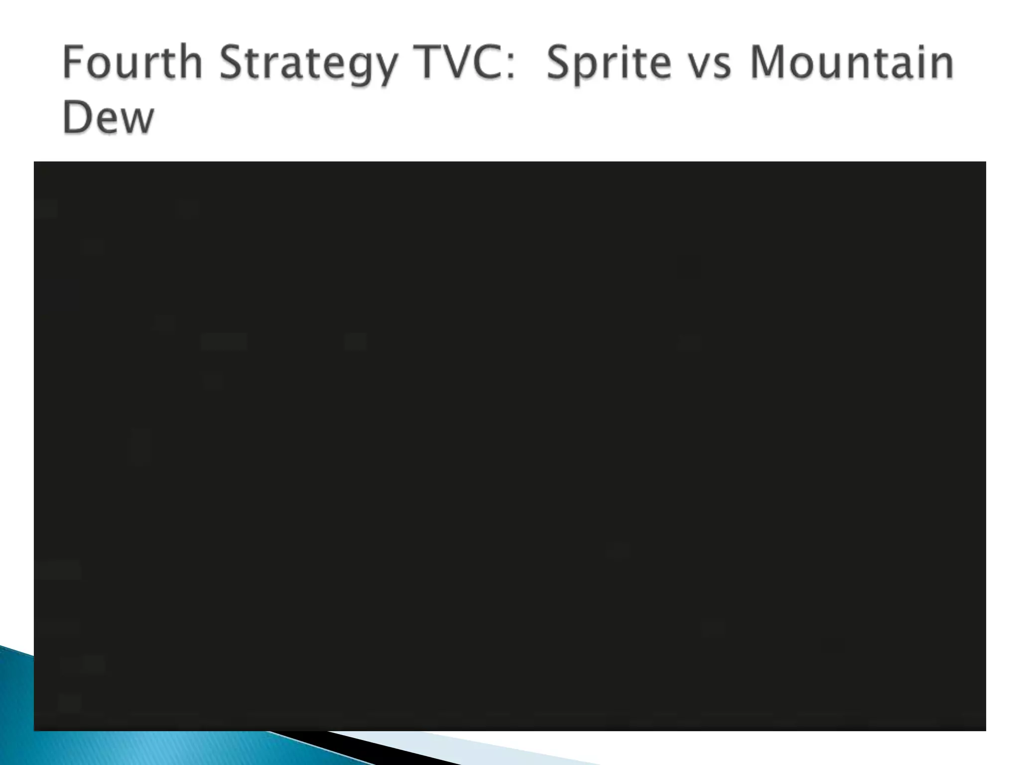 Fourth Strategy TVC: Sprite vs Mountain Dew